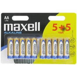 Maxell batterij type AA (penlite) per 10