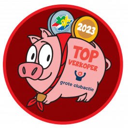 Badge Topverkoper Grote Clubactie 2023 