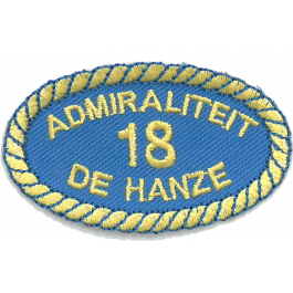 Badge Admiraliteit 18 De Hanze