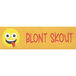 ScoutFun naambandje: Blont skaut