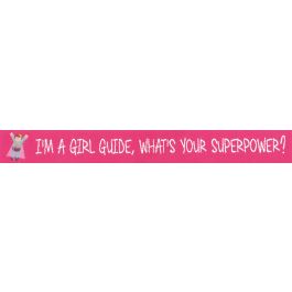 ScoutFun naambandje: I'm a girl guide, what's your superpower?