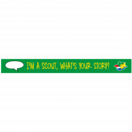 ScoutFun naambandje: I'm a scout, what's your story?