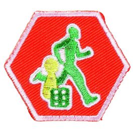 Basisinsigne Scouts - Sport en Spel I (oranje)