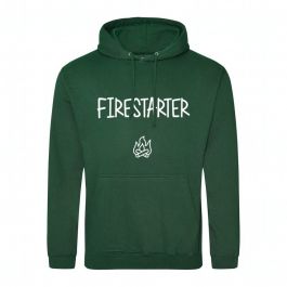 Scoutfun hoodie Firestarter donkergroen