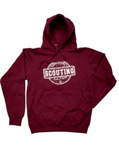 Scouting Original hoodie burgundy