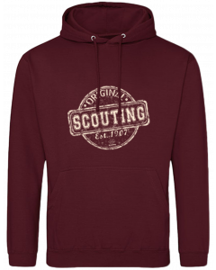 Scouting Original hoodie burgundy