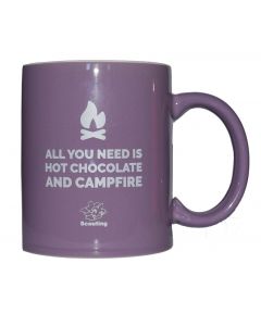 ScoutFun mok - All you need is hot chocolate and campfire