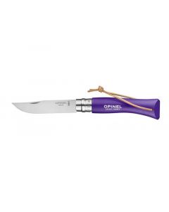 Opinel zakmes No. 07 RVS paars