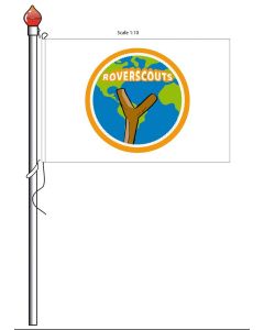 Roverscoutsvlag (150 x 100 cm)