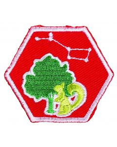 Verdiepingsinsigne Scouts - Buitenleven II (rood)