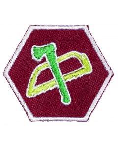 Specialisatie-insigne Scouts III UTS - Houthakker