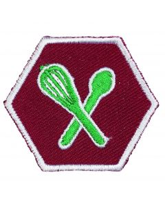 Specialisatie-insigne Scouts III Veilig & Gezond - Kok