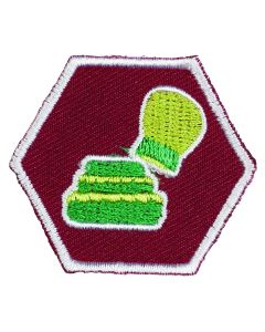 Specialisatie-insigne Scouts III Veilig & Gezond - Banketbakker