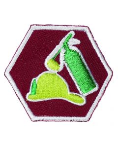 Specialisatie-insigne Scouts III Veilig & Gezond - Spuitgast