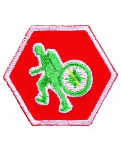 Verdiepingsinsigne Scouts UST - Tochttechnieken II (rood)