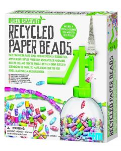 Recycled Paper Beads (Gerecycelde papieren kralen)