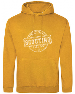 Scouting Original hoodie okergeel